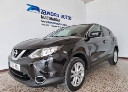 NISSAN QASHQAI 1,6 DCI ACENTA. Vehículo de ocasión y seminuevo en Huelva dotado entre otras cosas con: navegación, llantas de aluminio, velocidad de crucero y cámara trasera.
